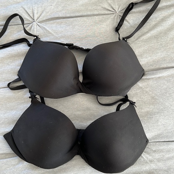 Victoria’s Secret Angels Darling Twist / Unforgettable Bra Bundle Black | 32B - Picture 2 of 4